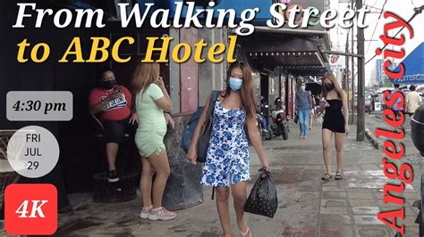 walk around hotel angeles city.